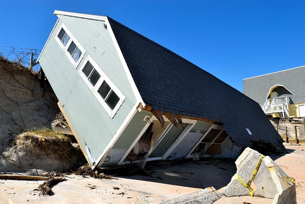 Builders Risk Policy Damaged House